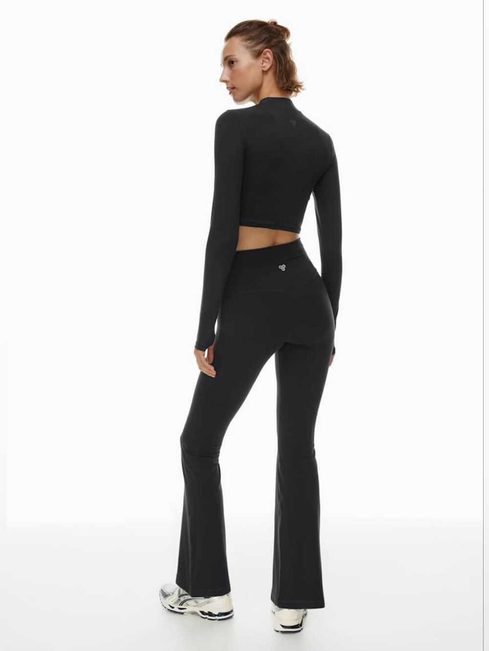 aritzia x TnaButter high-rise flare